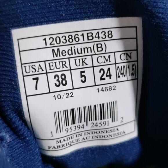 Brooks Revel 6 Rock n Roll Tie Dye Blue Womens Sz US 7 Athletic Lace Up Sneakers - Picture 2 of 13